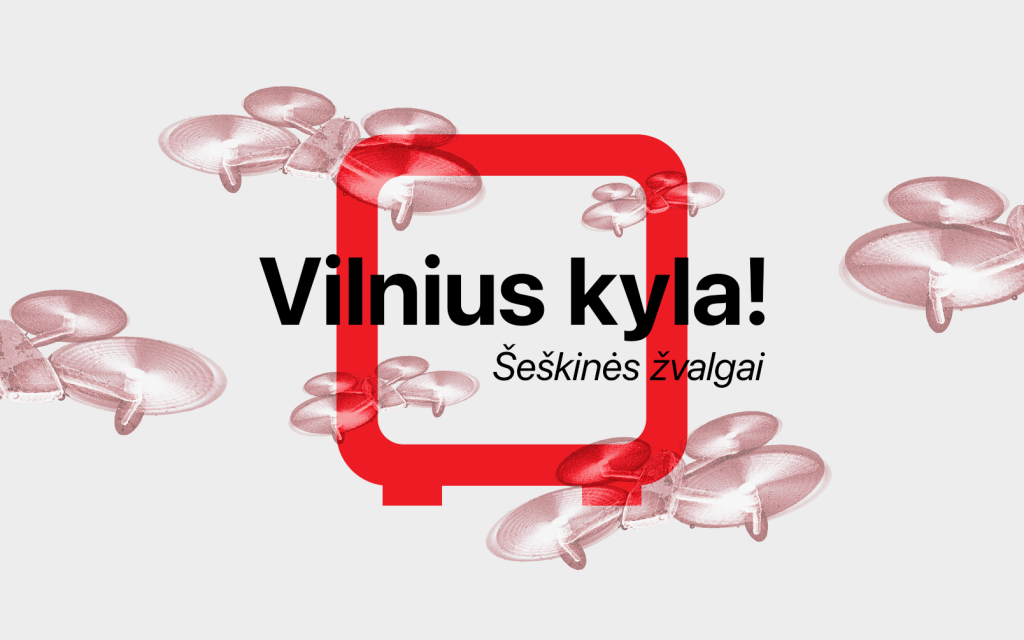 Dronų varžybos „Vilnius kyla! Šeškinės žvalgai“