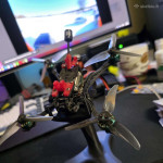 Crux35 walksnail 1s vtx nuotrauka 1