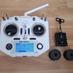 Frsky Taranis Qx7 fpv drono pultas + Expresslrs nuotrauka 2