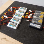 Lipo 3s baterijos nuo 300mah iki 1550mah nuotrauka 1