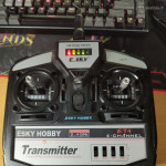 Esky Hobby Et4 4-channel 2.4 GHz Transmitter Helic nuotrauka 1