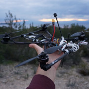 Tubular 8inch LongRange 3D printed Quad - RotorBuilds - #12