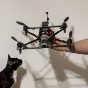 Tubular  8 inch long range drone with 3D printed parts - RotorBuilds - #9