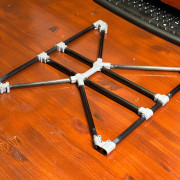 Tubular  8 inch long range drone with 3D printed parts - RotorBuilds - #6