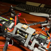 Tubular  8 inch long range drone with 3D printed parts - RotorBuilds - #4