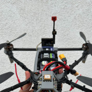 Tubular  8 inch long range drone with 3D printed parts - RotorBuilds - #3