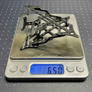 Tetra 2 Lite --- 1mm Carbon Thin Macho Frame 6.5g - RotorBuilds - #9