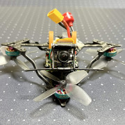 Tetra 2 Lite --- 1mm Carbon Thin Macho Frame 6.5g - RotorBuilds - #6