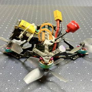 Tetra 2 Lite --- 1mm Carbon Thin Macho Frame 6.5g - RotorBuilds - #5