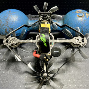 Tetra 3, the Beast frame made of 1.5mm Carbon Plates and M1.4 hardware - RotorBuilds - #1