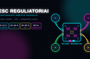 Elektroniniai greičio reguliatoriai - ESC