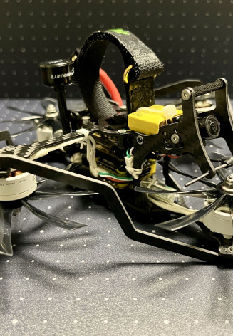 Tetra 3, the Beast frame made of 1.5mm Carbon Plates and M1.4 hardware