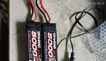 Traxxas 3s lipo ir pakrovejas