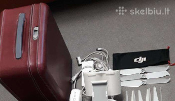 Dji Phantom 4 drono valdiklis, 2 akum. ir kitą