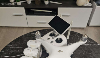Parduodu Dji Phantom 4 Pro su 5 baterijomis