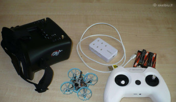 Whoop dronas Air65 su priedais