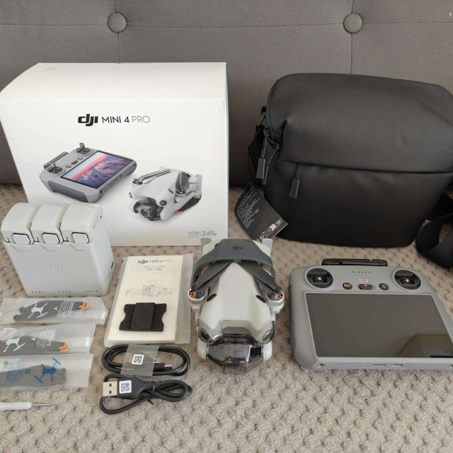 Dji Mini 4 pro Fly More RC 2 pultas