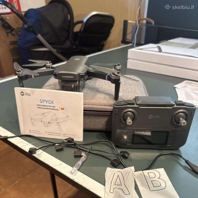 Holy Stone Spydi GPS dronas – labai gera būklė