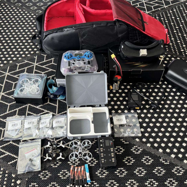 Pilnas Fpv whoop komplektas