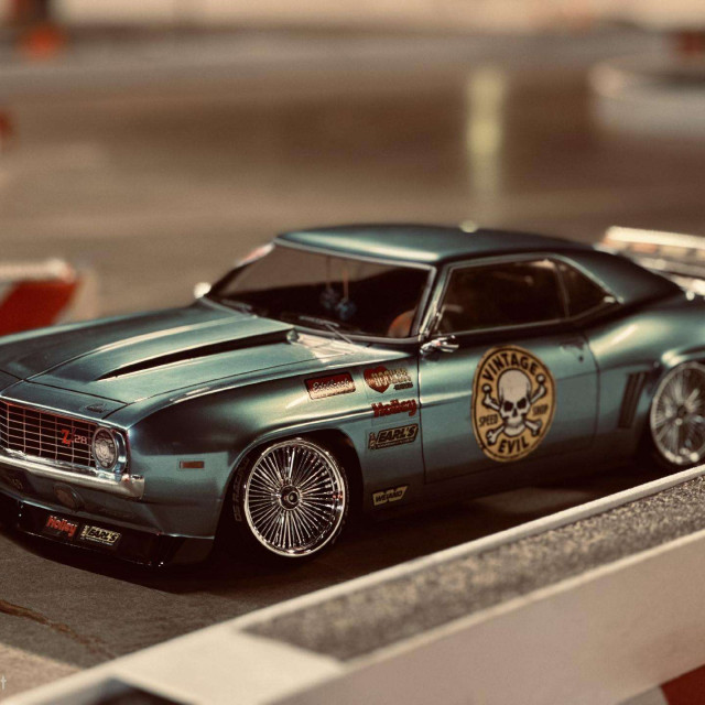 Chevrolet Camaro 1/10 RC kebulas