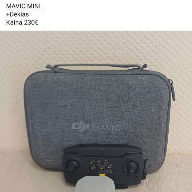 Dronas Mavic Mini +Dėklas