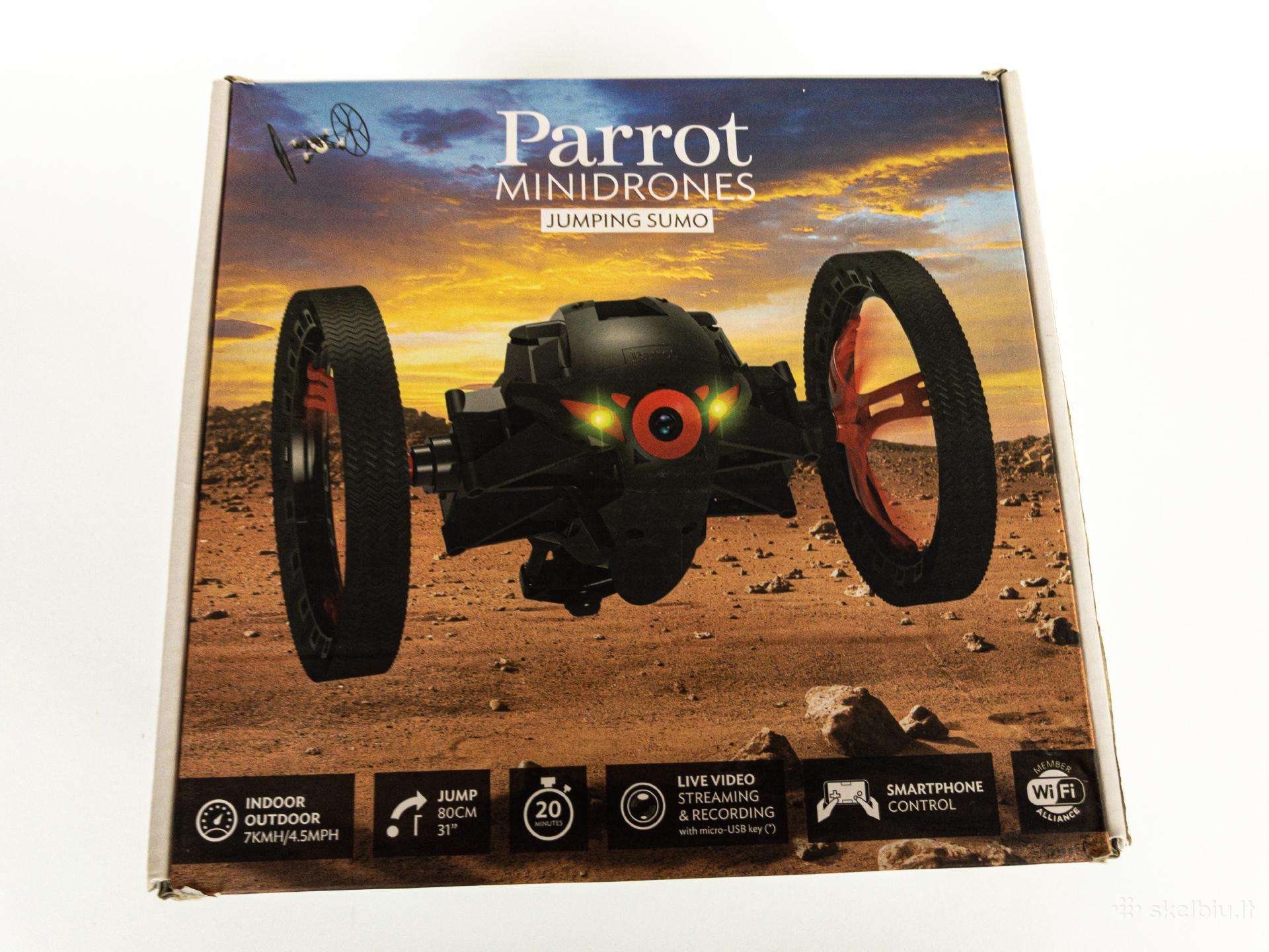 Parrot Minidrones Jumping Sumo robotas žaislas