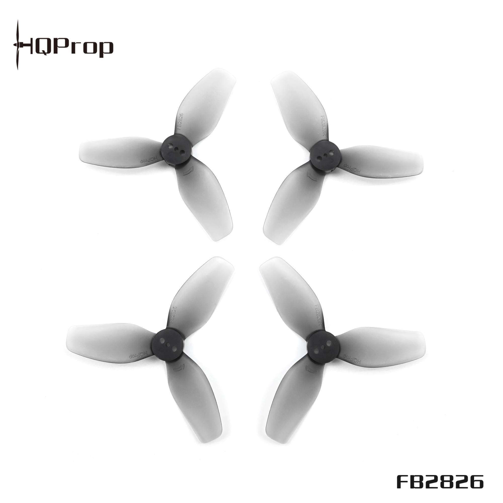 HQProp FB2826 Grey (2CW+2CCW)-Poly Carbonate