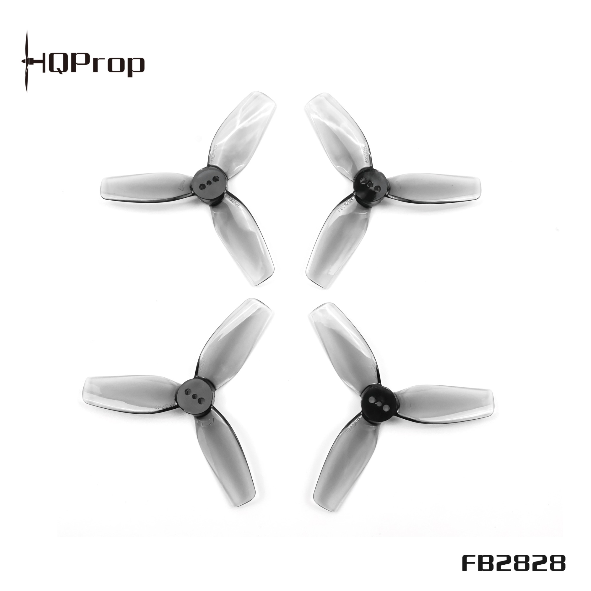 HQProp FB2828 Grey (2CW+2CCW)-Poly Carbonate