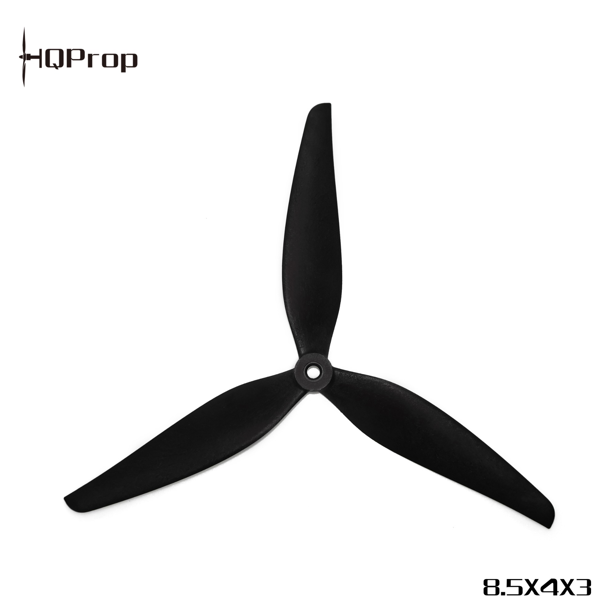 HQ MacroQuad Prop 8.5X4X3(2CW+2CCW) Black-Glass Fiber Reinforced Nylon