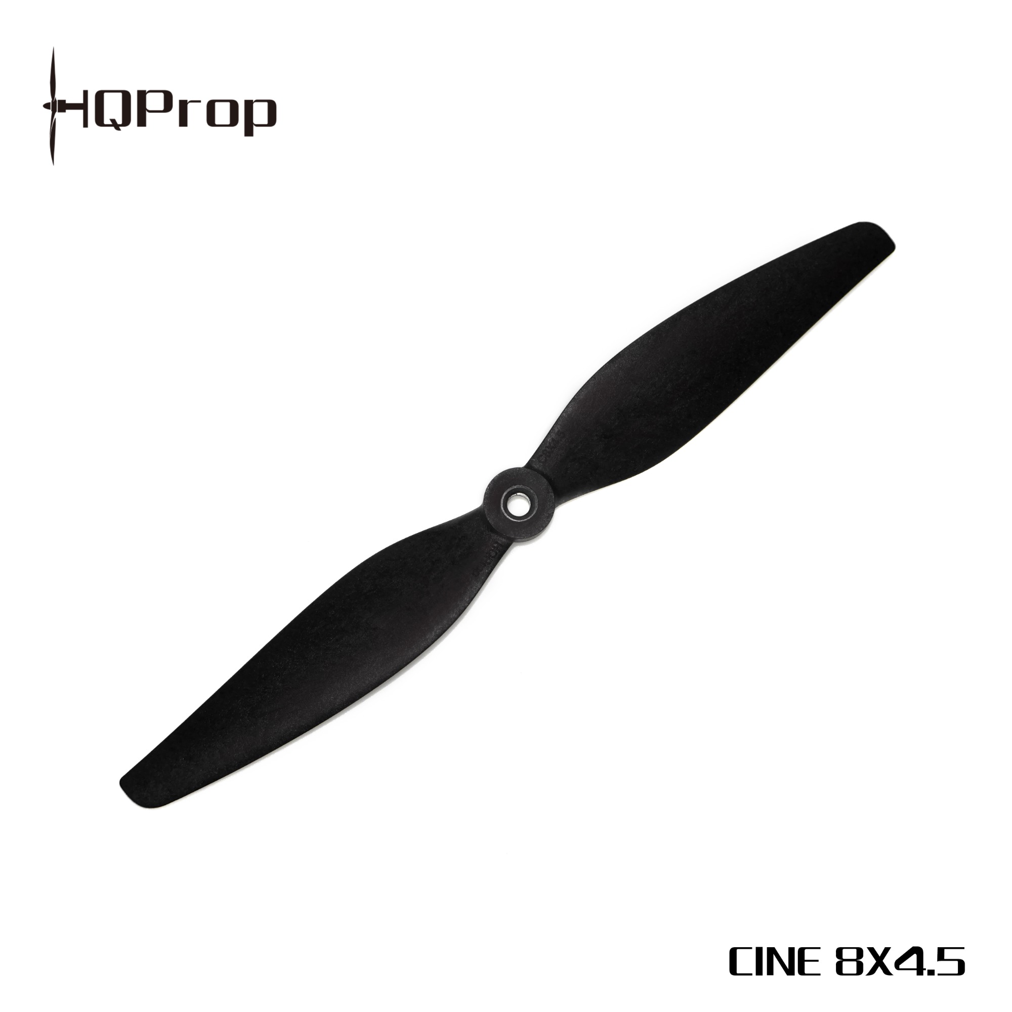 HQProp  Cine8 (8X4.5) (2CW+2CCW) Black-Glass Fiber Reinforced Nylon