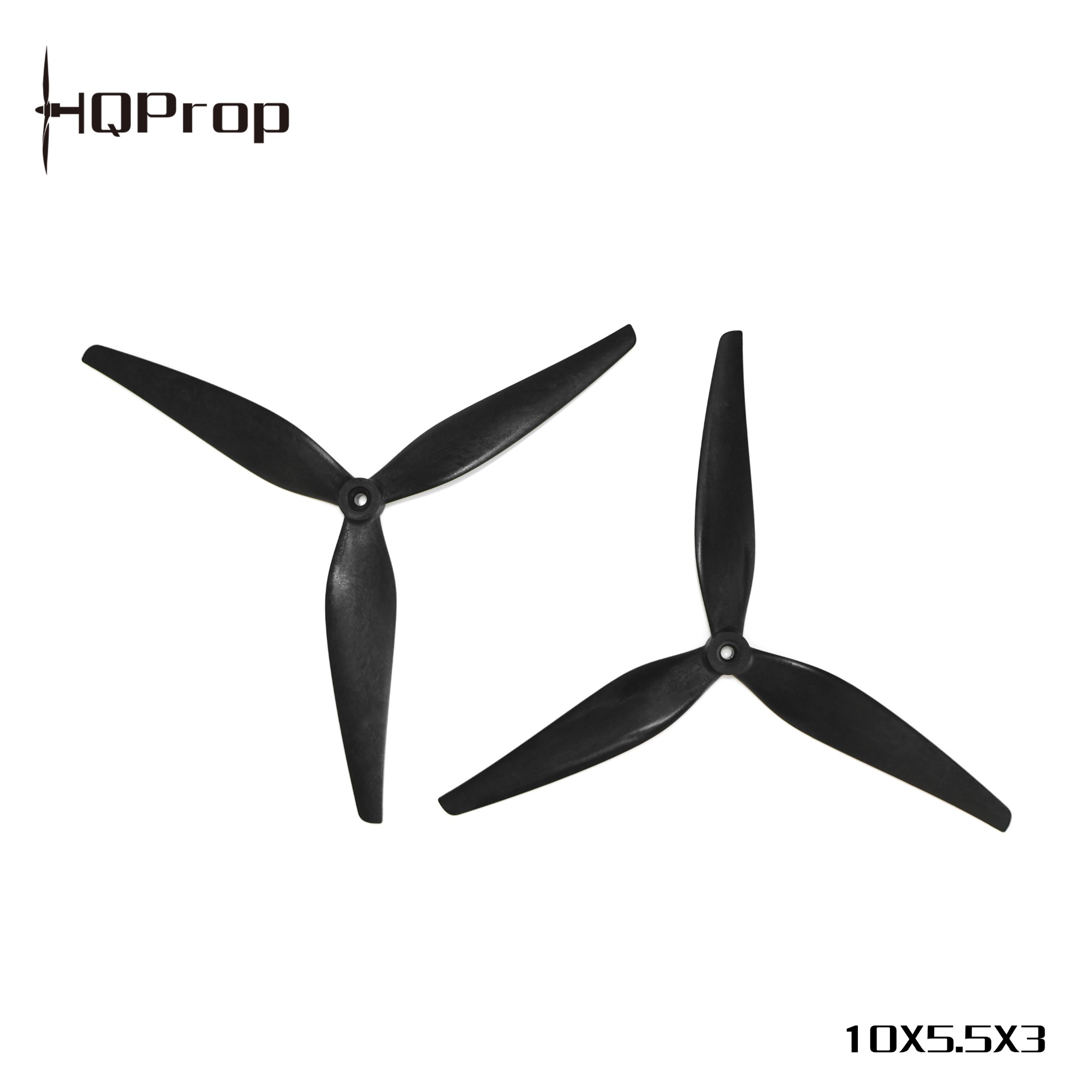 HQ MacroQuad Prop 10X5.5X3(2CW+2CCW) Black-Glass Fiber Reinforced Nylon