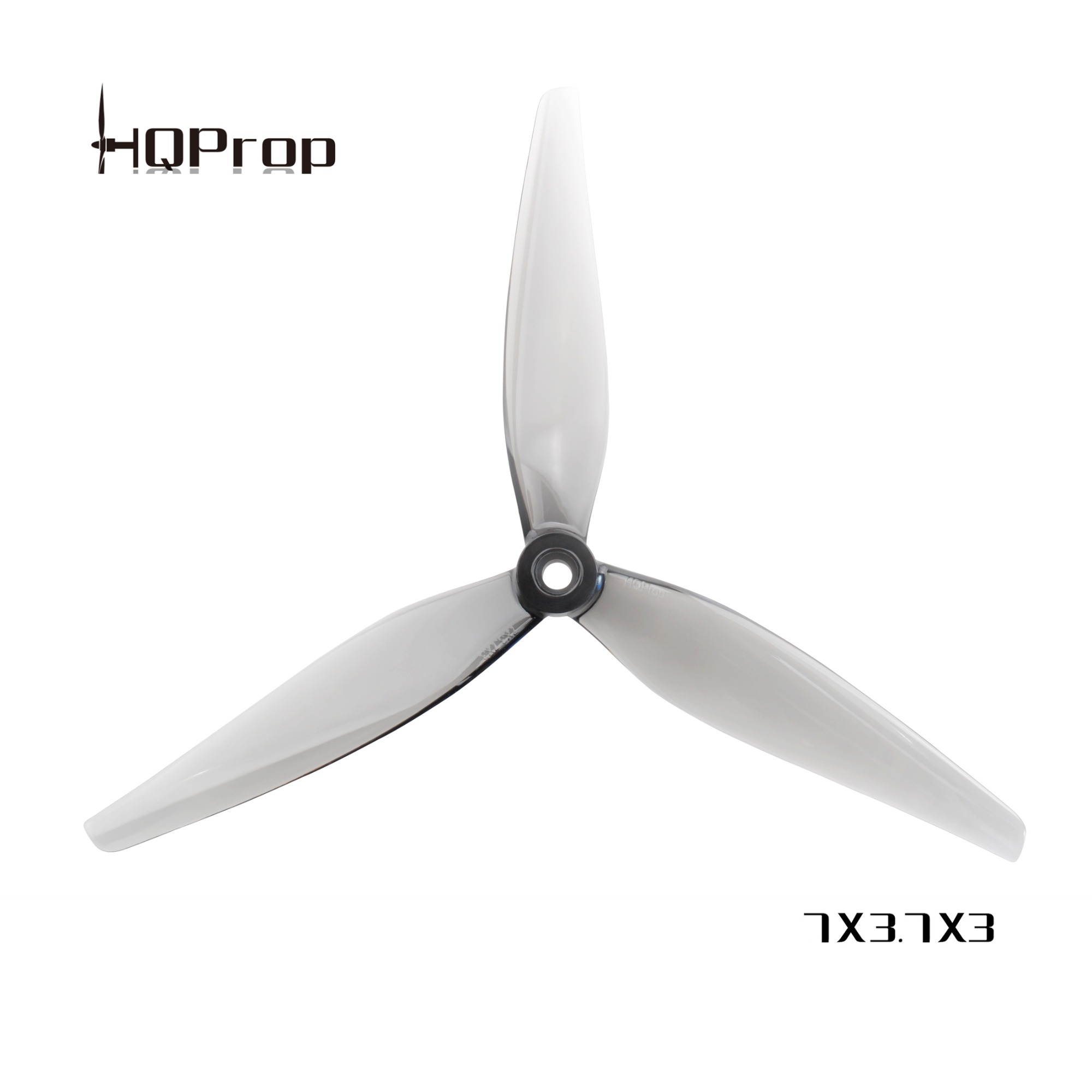 HQProp  7X3.7X3 Grey (2CW+2CCW)-Poly Carbonate