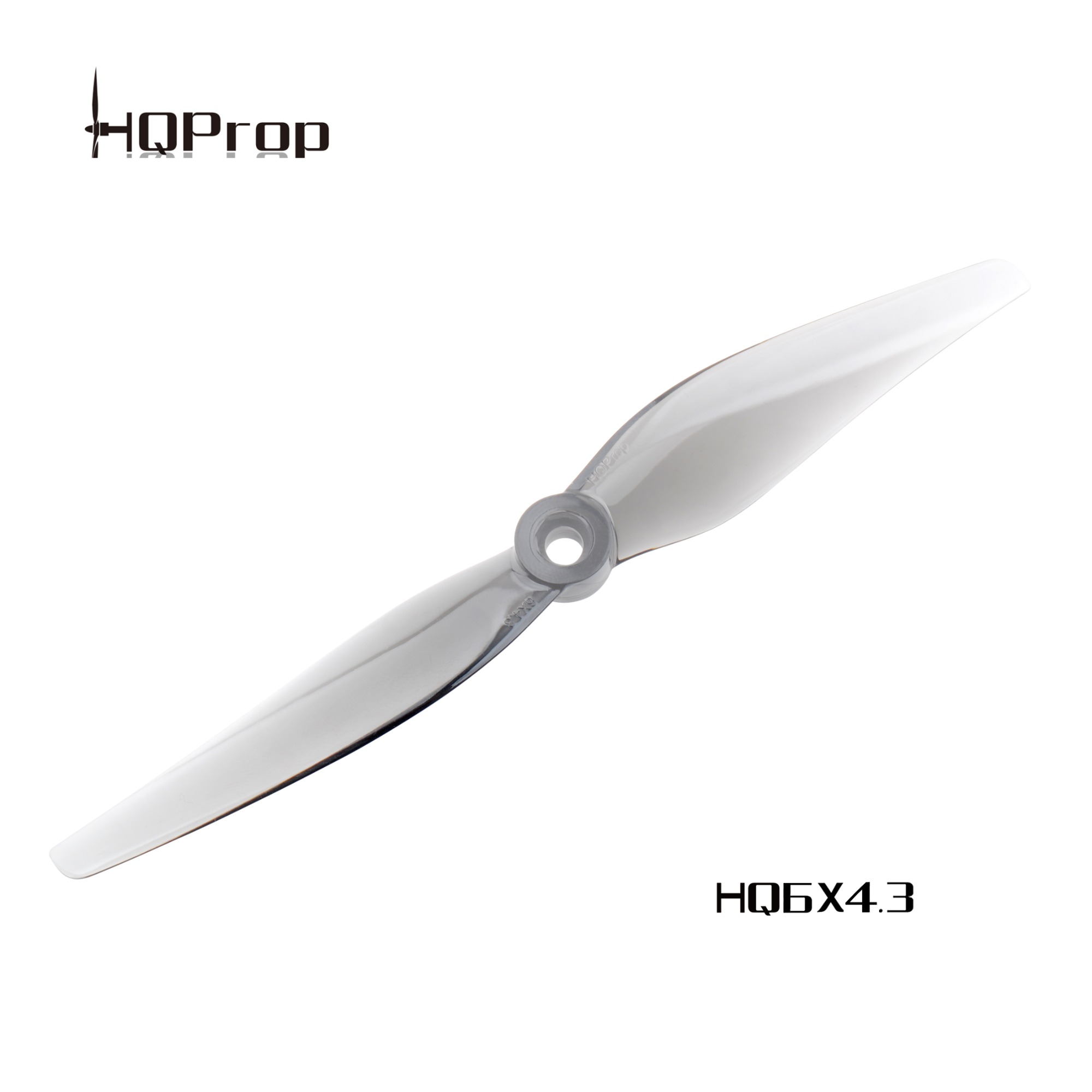 HQProp  6X4.3 Grey (2CW+2CCW)-Poly Carbonate