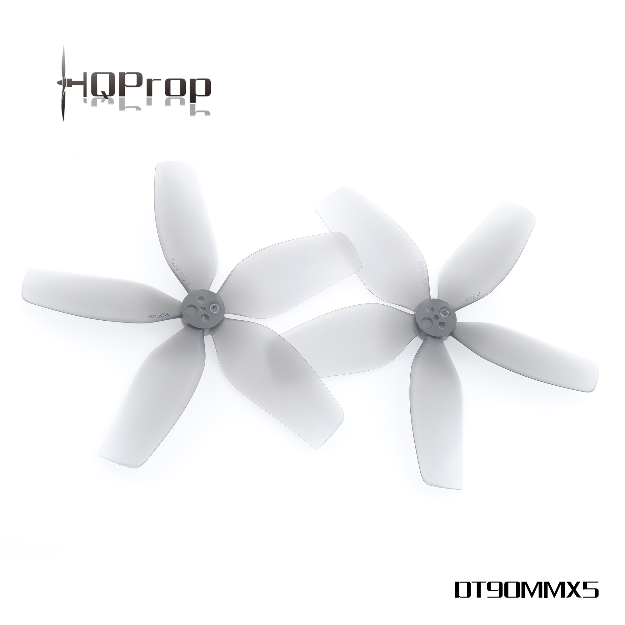HQProp DT90MMX5 for Cinewhoop  (2CW+2CCW)-Poly Carbonate