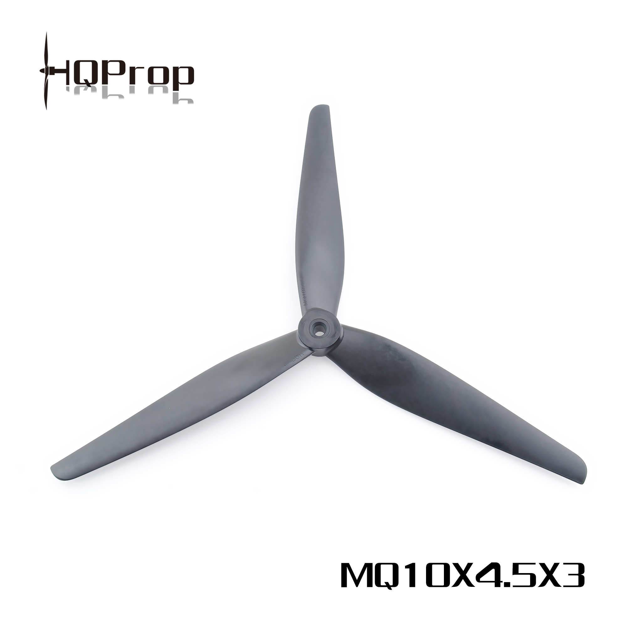 HQ MacroQuad Prop 10X4.5X3(2CCW+2CW) Black-Glass Fiber Reinforced Nylon