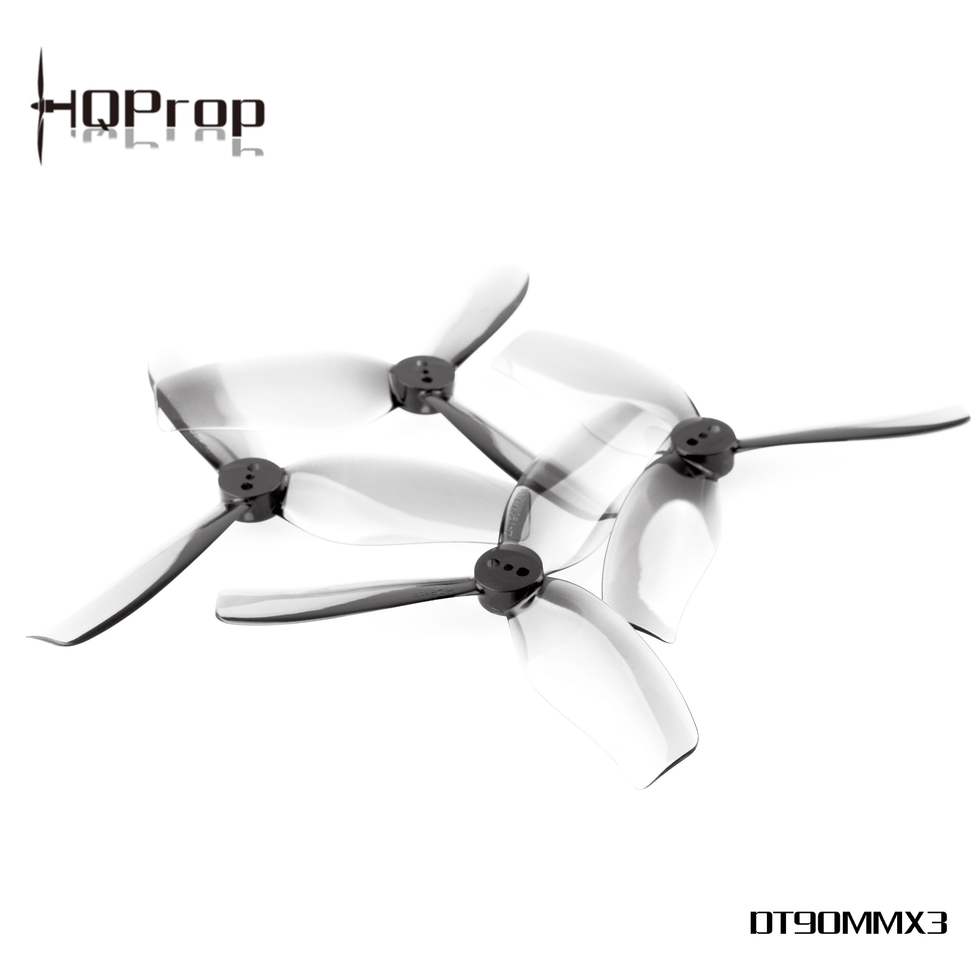 HQProp Duct-T90MMX3 for Cinewhoop  (2CW+2CCW)-Poly Carbonate