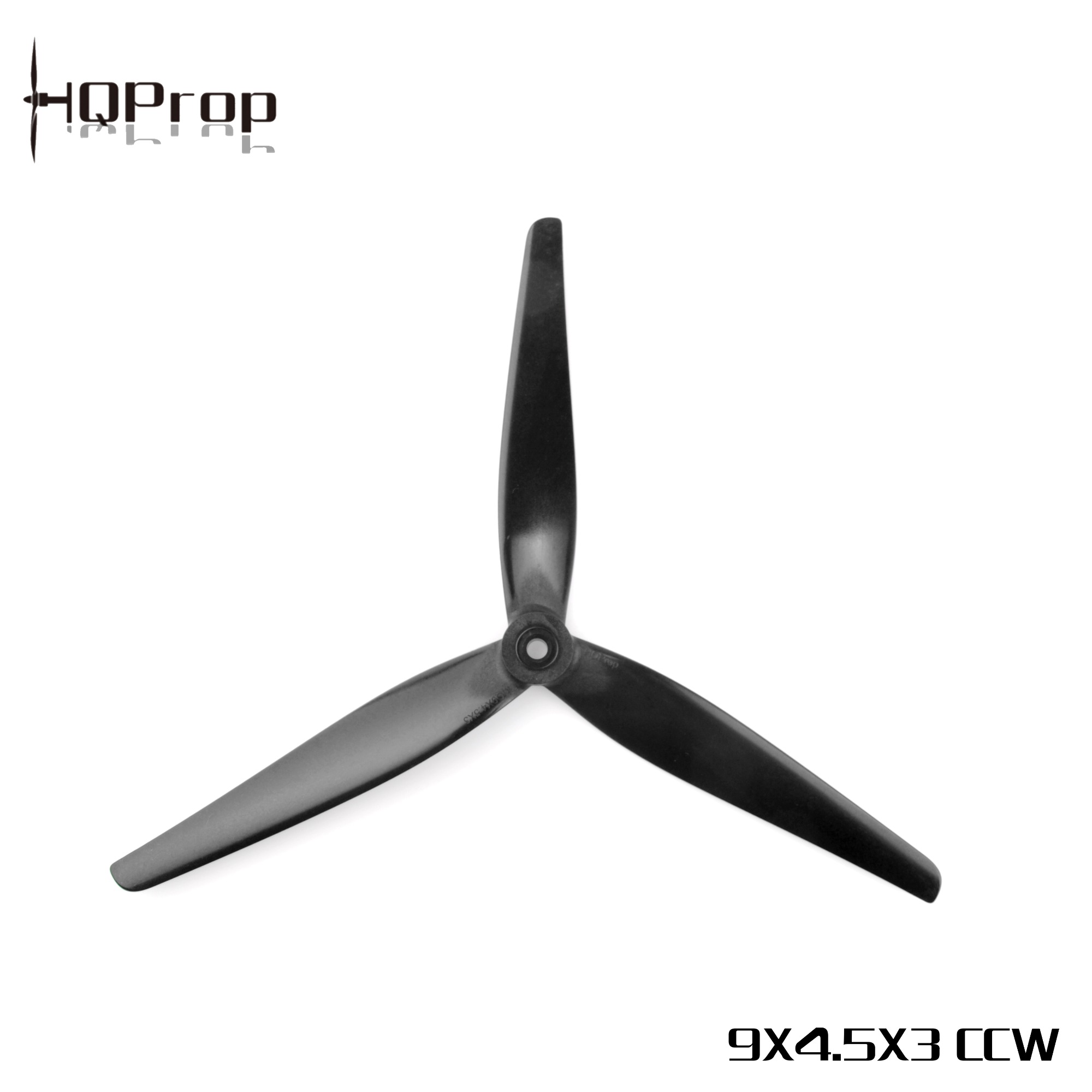 HQ MacroQuad Prop 9X4.5X3(2CCW+2CW) Black-Glass Fiber Reinforced Nylon