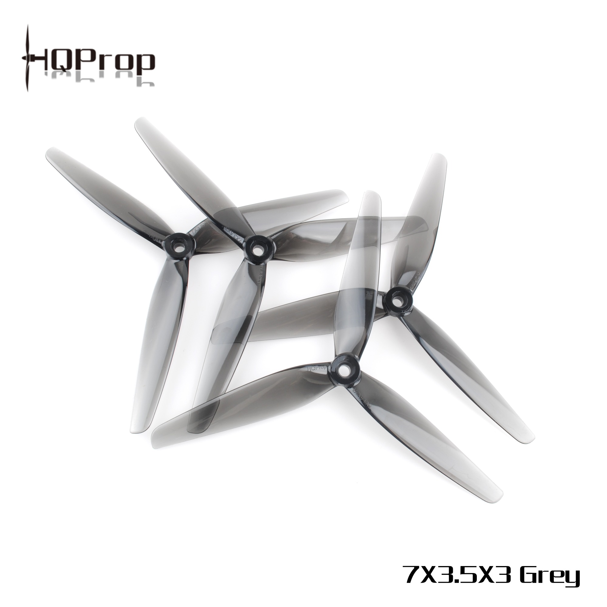 HQProp  7X3.5X3 Light Grey (2CW+2CCW)-Poly Carbonate