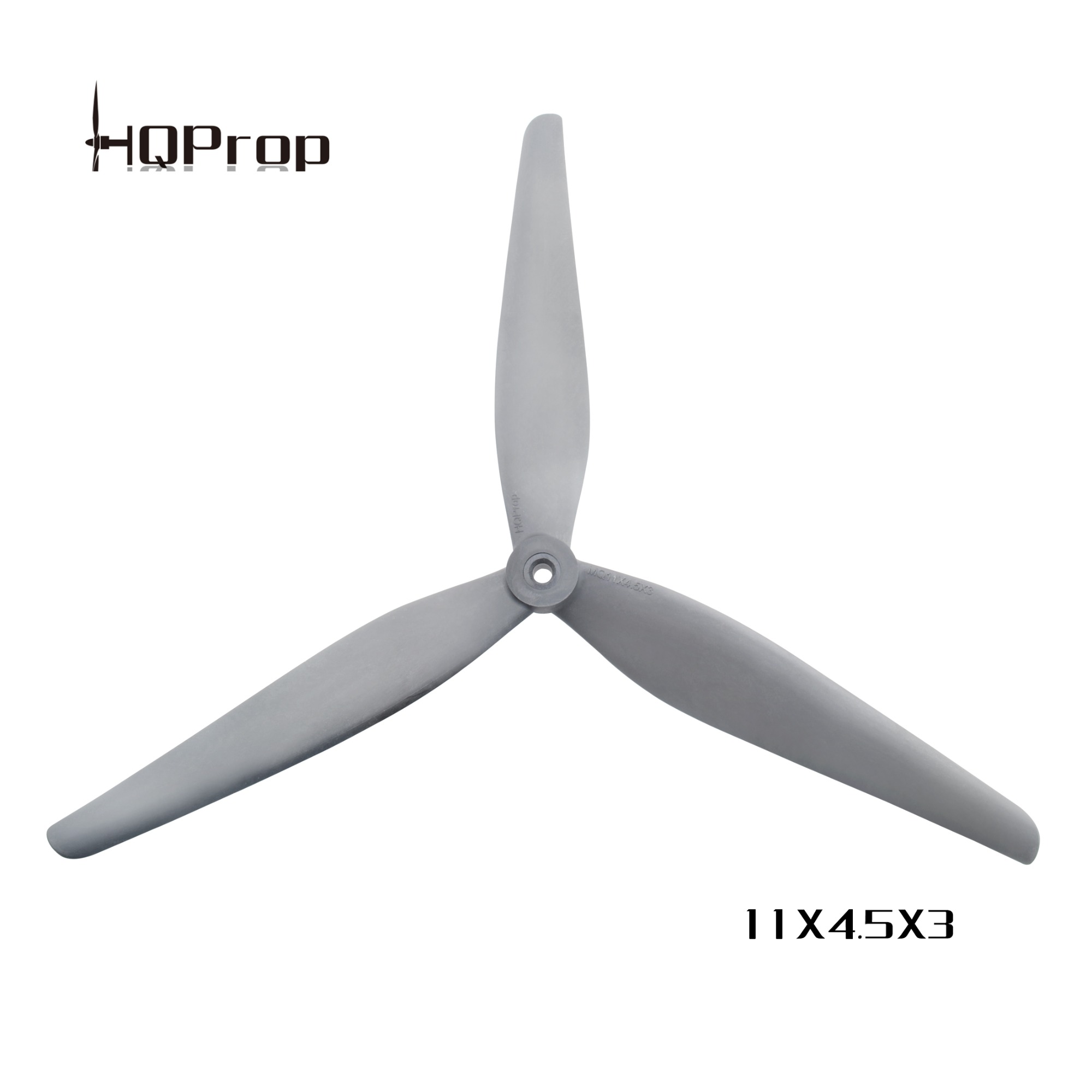 HQ MacroQuad Prop 11X4.5X3(2CCW+2CW) Black-Glass Fiber Reinforced Nylon