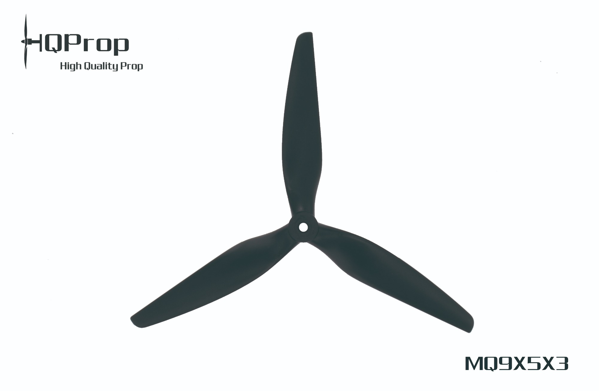 HQ MacroQuad Prop 9X5X3(2CCW+2CW) Black-Glass Fiber Reinforced Nylon