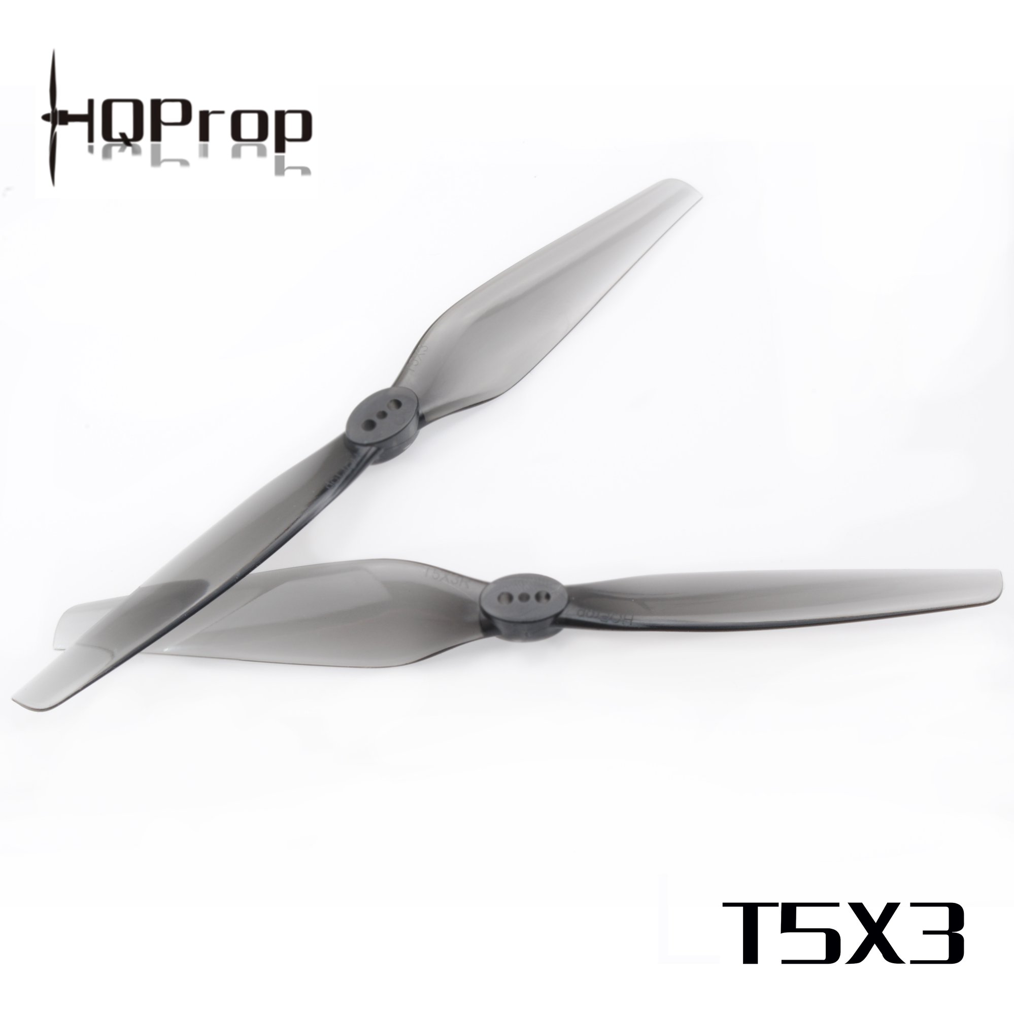 HQProp T5X3 Grey （2CW+2CCW)-Poly Carbonate