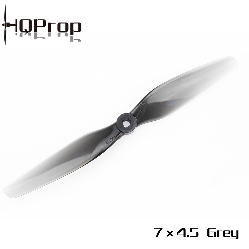 HQProp 7X4.5  Light Grey (2CW+2CCW)-Poly Carbonate-POPO