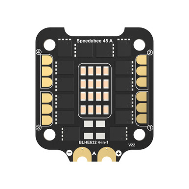 SpeedyBee BLHeli32 45A 128KHz 4-in-1 ESC(V22)