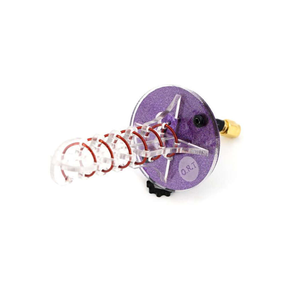 ORT New Helical 6 Turn Antenna Purple