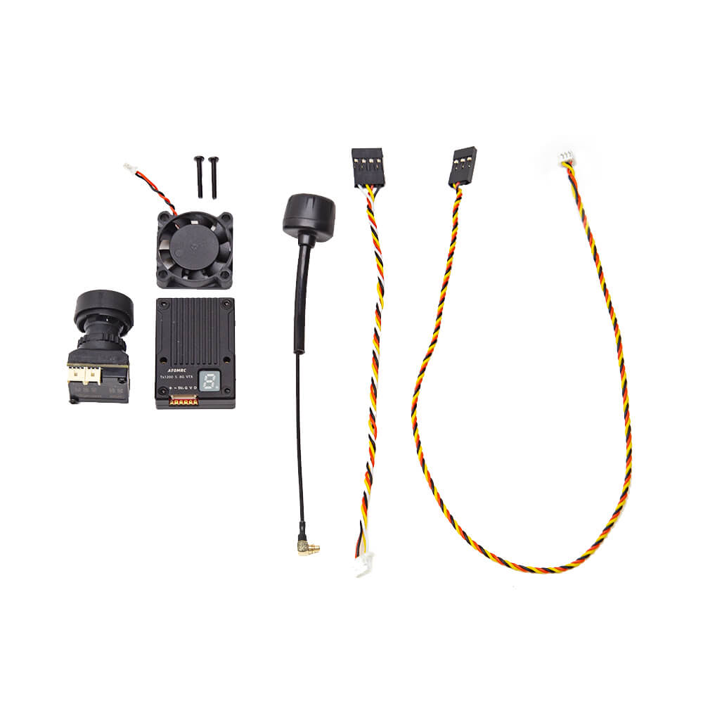 ATOMRC TX1200 VTX FPV Pro Pack with Cam and 5.8G Antenna