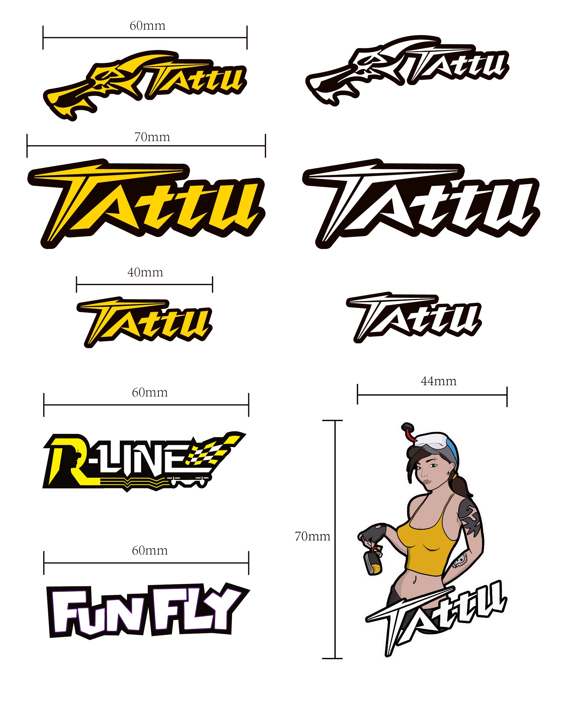 Tattu Sticker