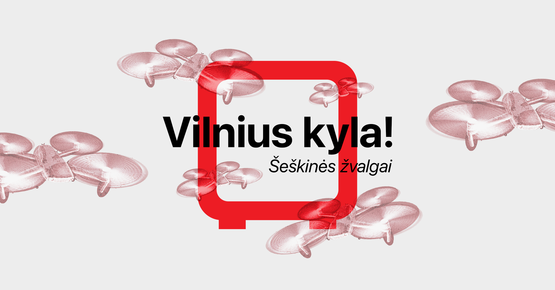 Dronų varžybos „Vilnius kyla! Šeškinės žvalgai“