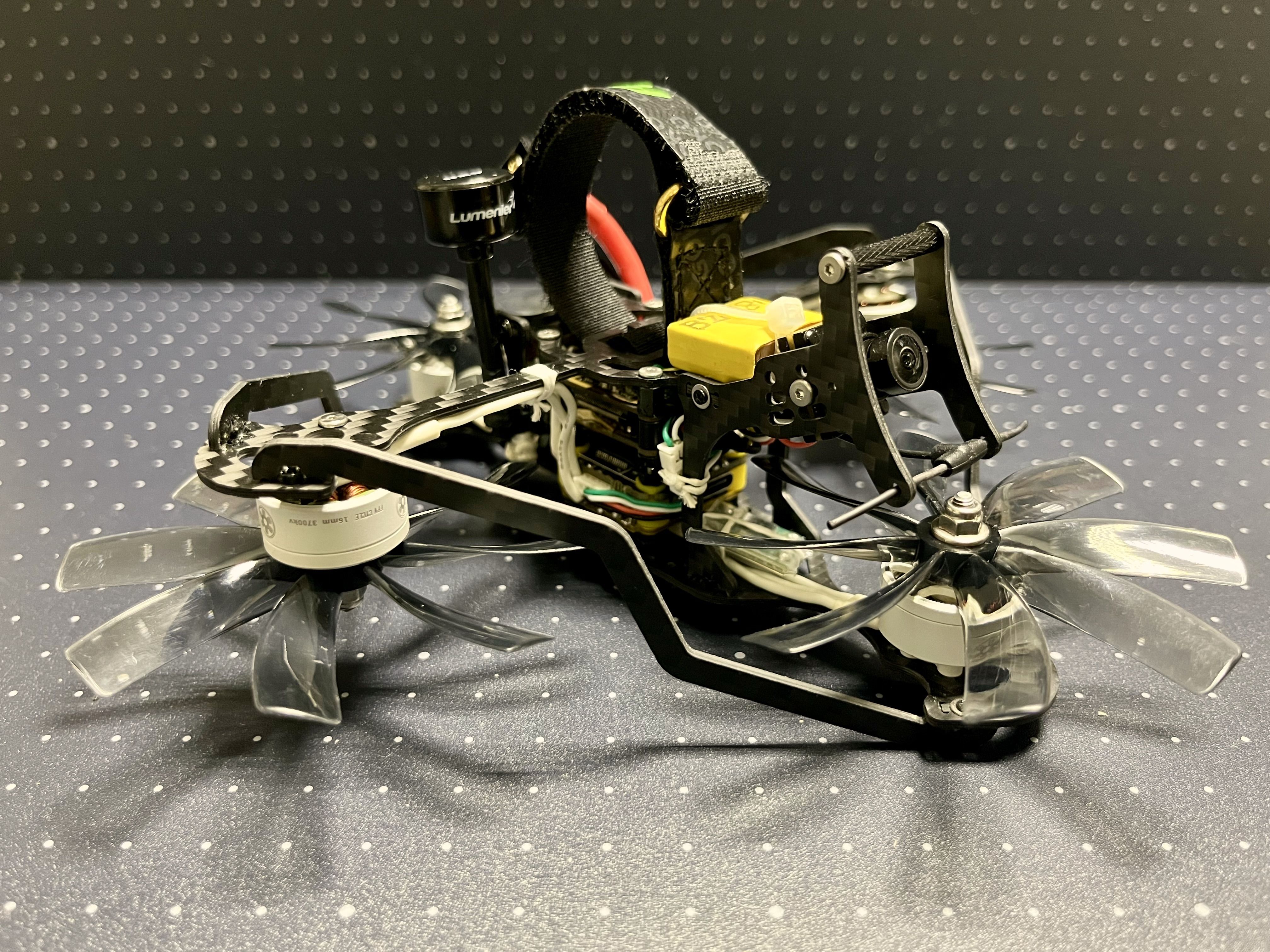 Tetra 3, the Beast frame made of 1.5mm Carbon Plates and M1.4 hardware
