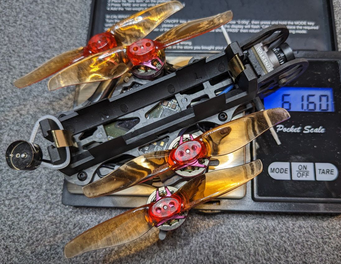 Fractal Wingman ELRS with Walksnail/Avatar 1S mini kit