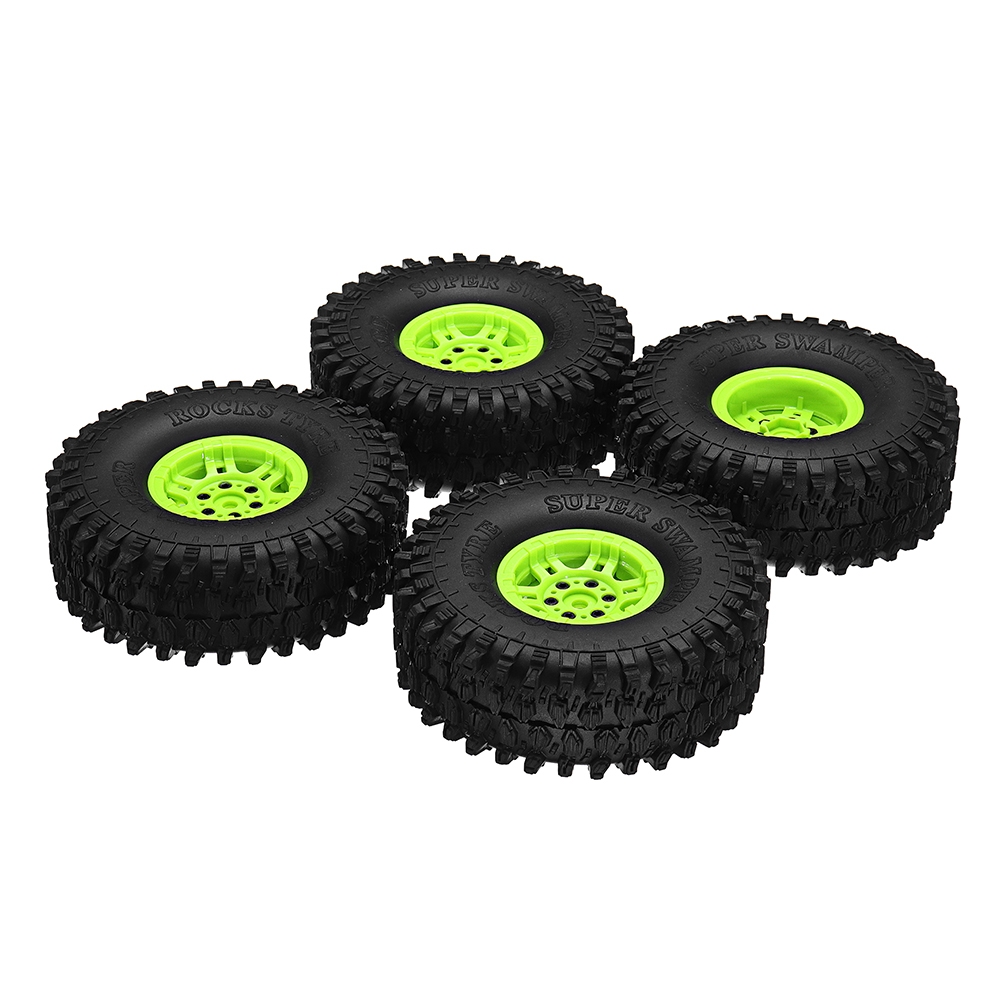 4Pcs AUSTAR AX-5020C-E1.9 Inch 120mm RC Car Tires With Hub For 1/10 D90 SCX10 CC01 RC Car Crawler